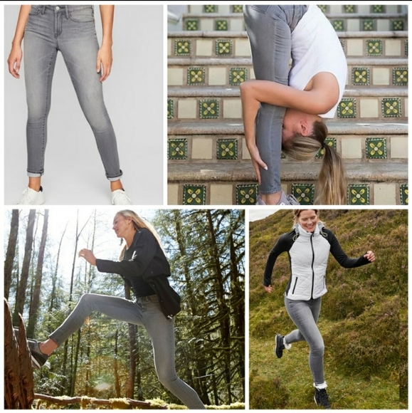 athleta grey jeans